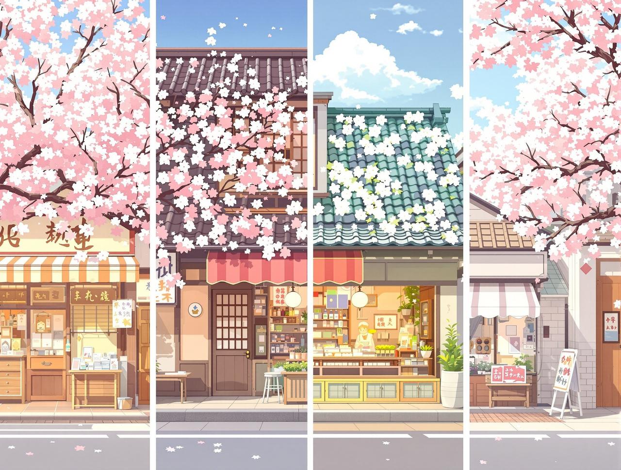 百合短剧 - 小店的四季